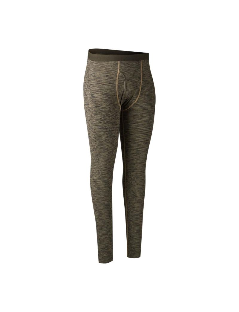 Lady Insulated Leggings Brown Melange/34