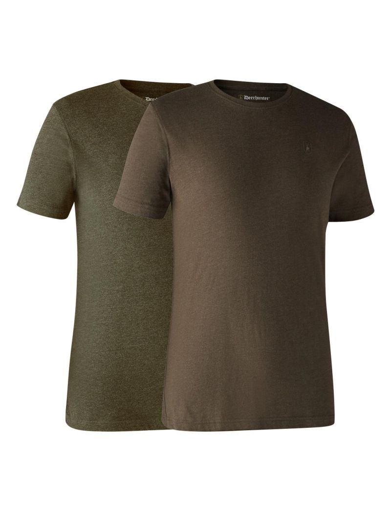 Basic T-Shirt im 2er-Pack