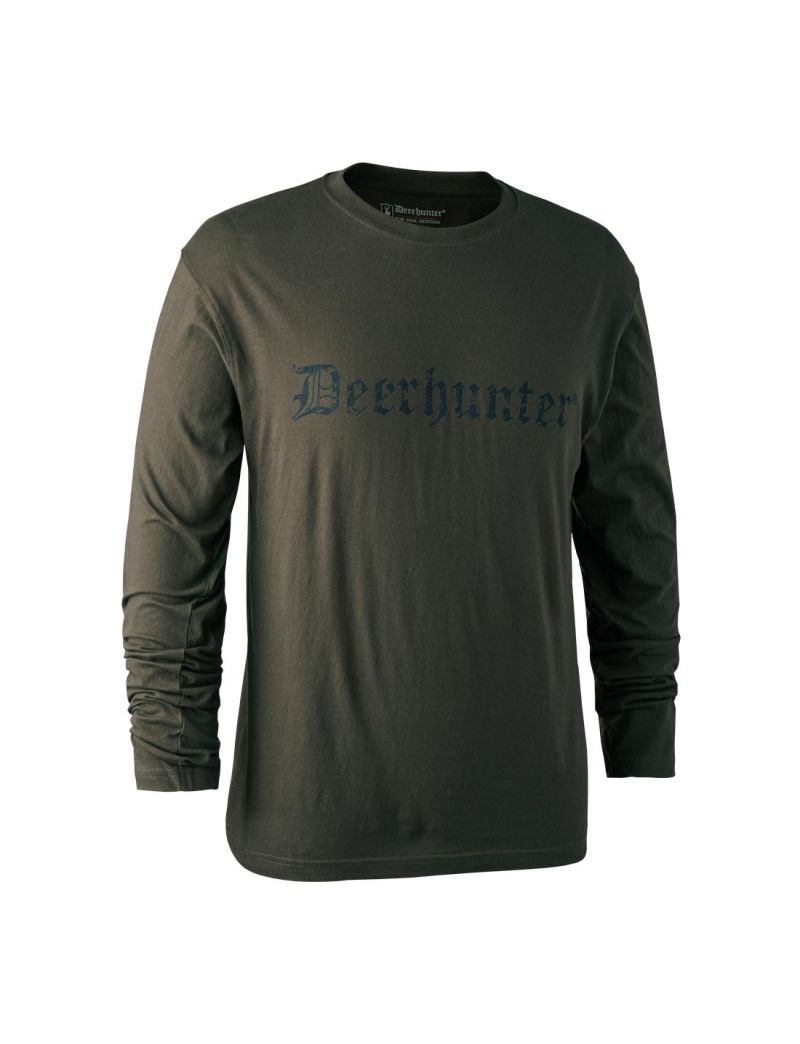 Logo T-Shirt mit langen Ärmeln