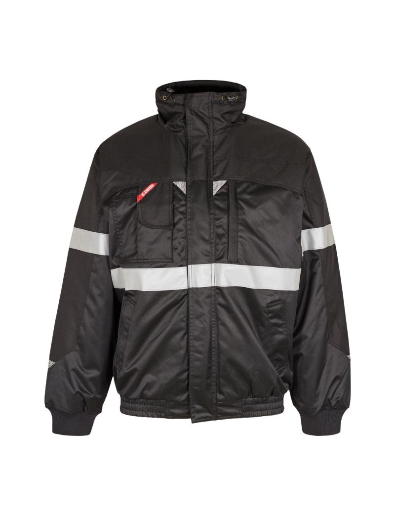 Enterprise Pilotjacke mit Reflexstreifen