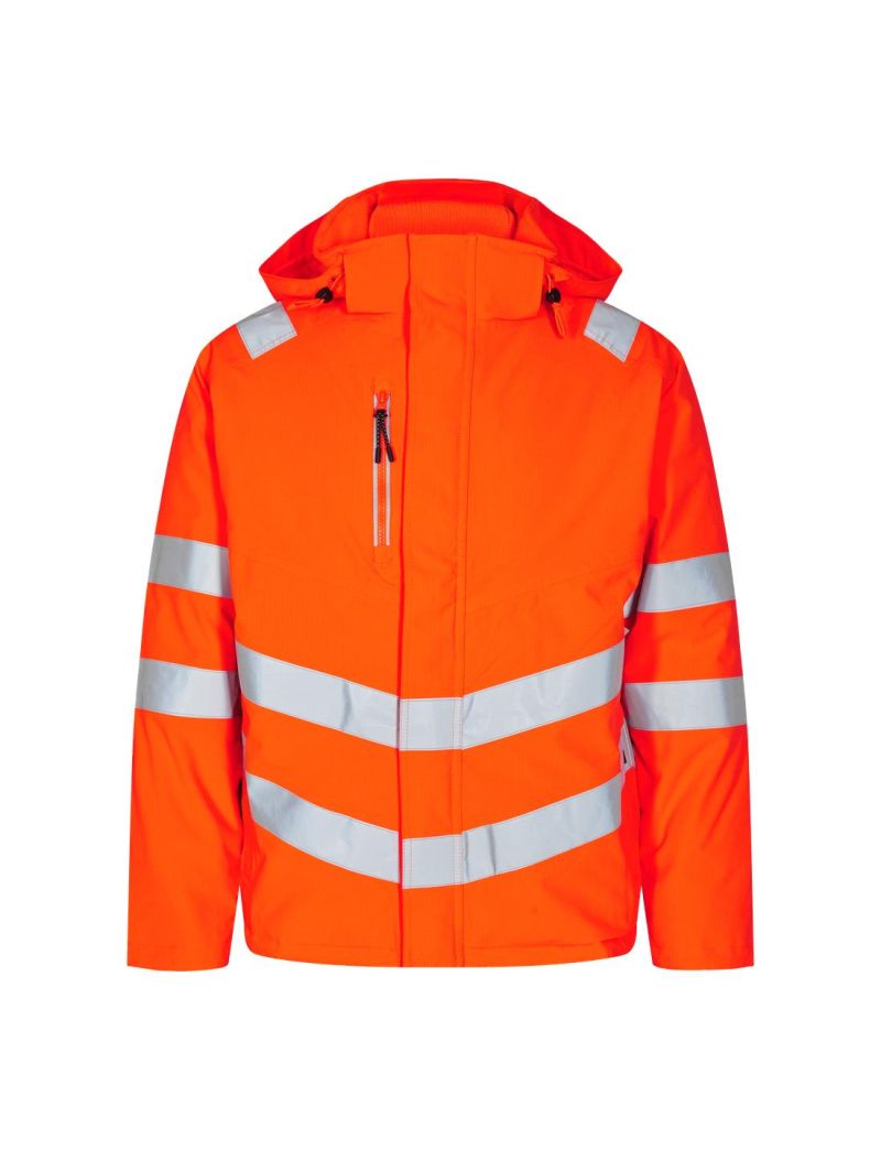 Safety Winterjacke Orange/Blue ink/2XL (1946-930)
