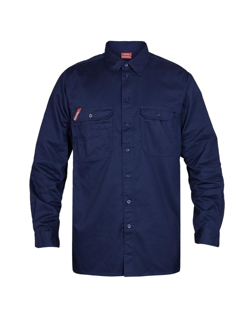 Extend Baumwolle langärmliges Herrenhemd