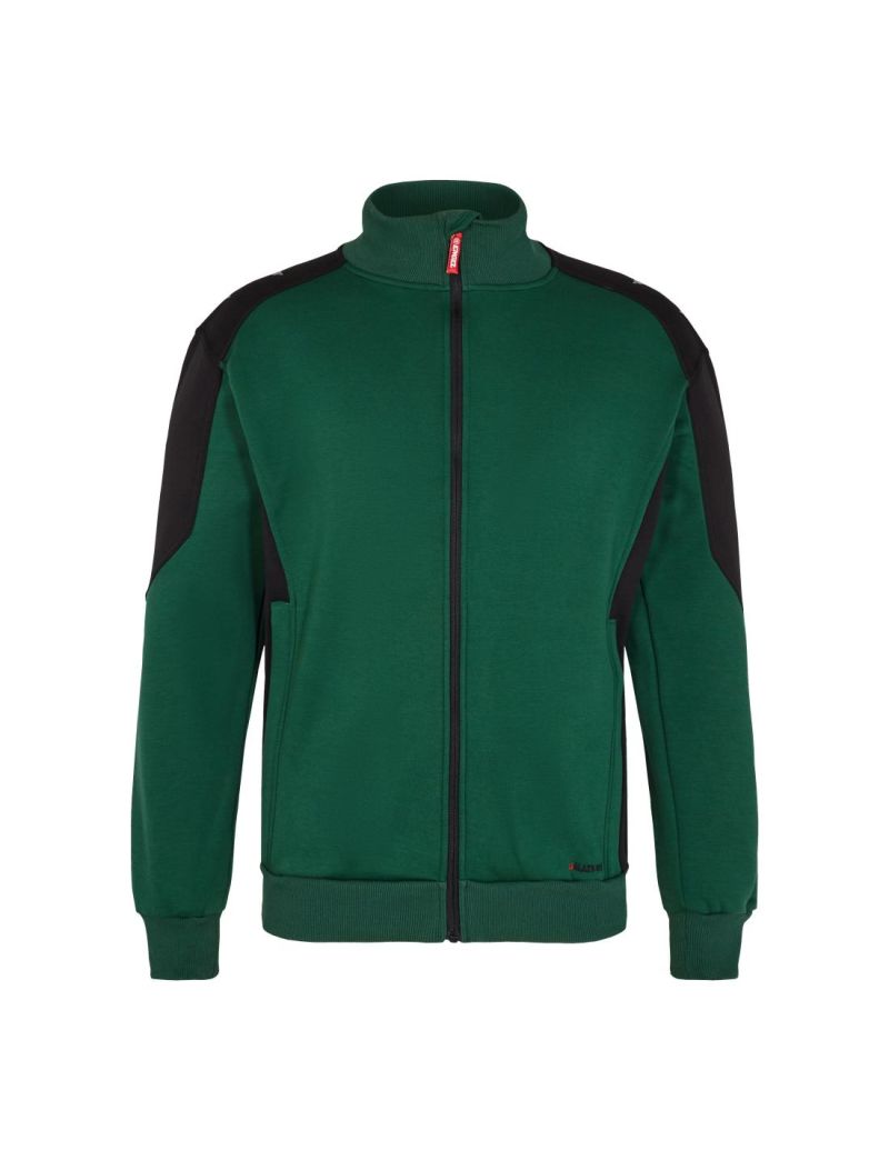 Galaxy Sweatcardigan mit Kragen