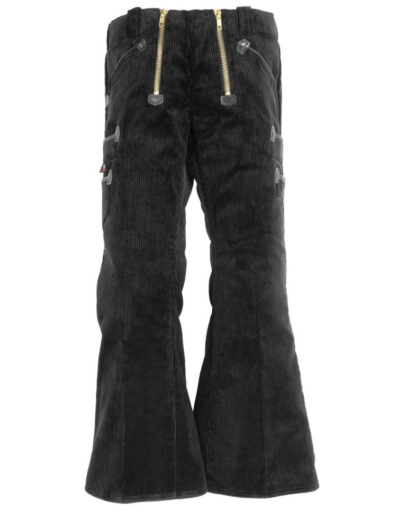 FHB GUSTAV Zunfthose Trenkercord Dreidraht mit Echtleder