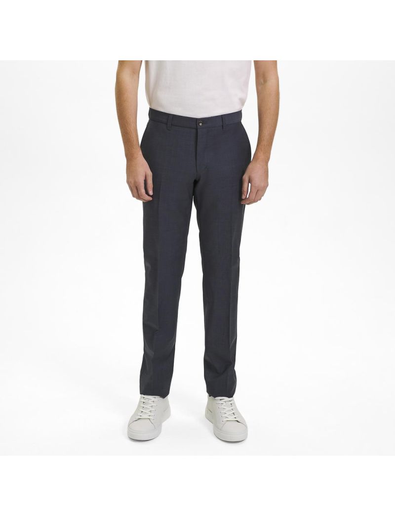 Wollhosen in Modern Fit Navy/102