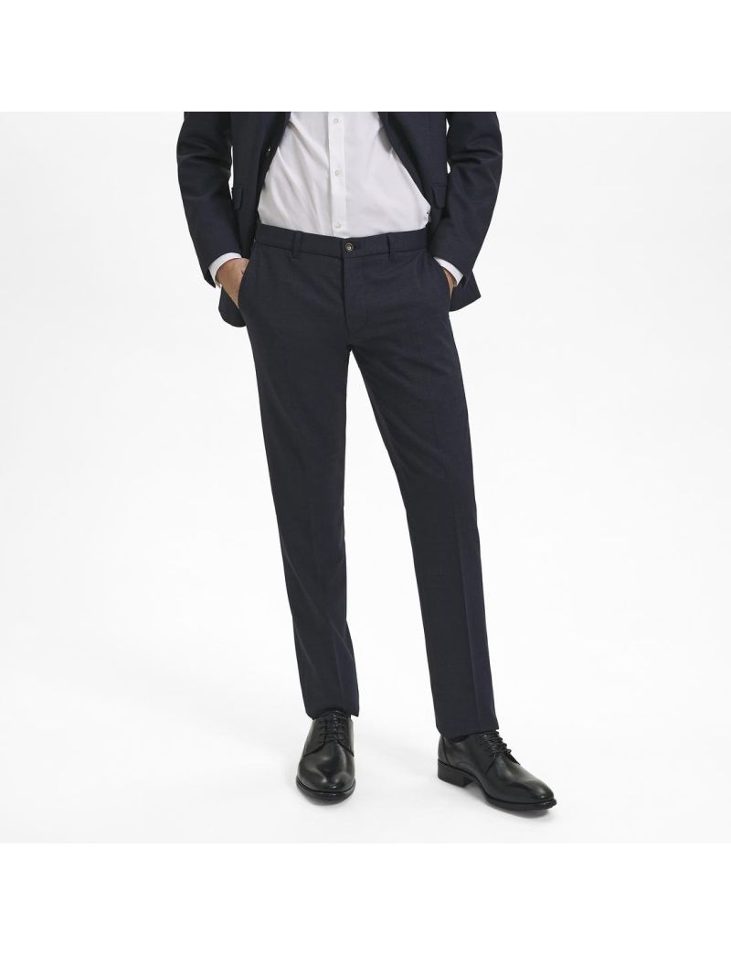 Klassische Hosen in Modern Fit Navy/102