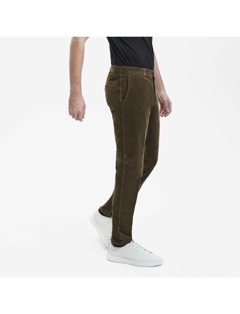 Super Stretch Chino in Modern Fit Medium Grey/102