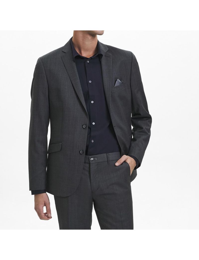 Blazer in Modern Fit Dark Navy/23