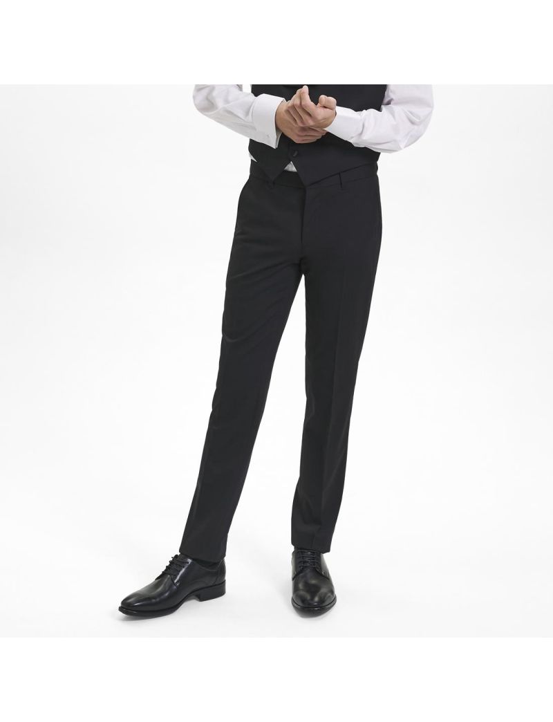 Wollhosen in Fitted Fit Charcoal/102