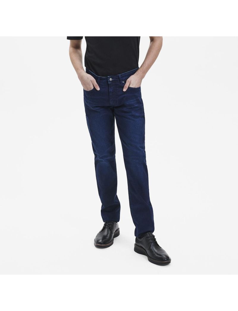 Super Stretch Jeans in Fitted Fit Black/29/32