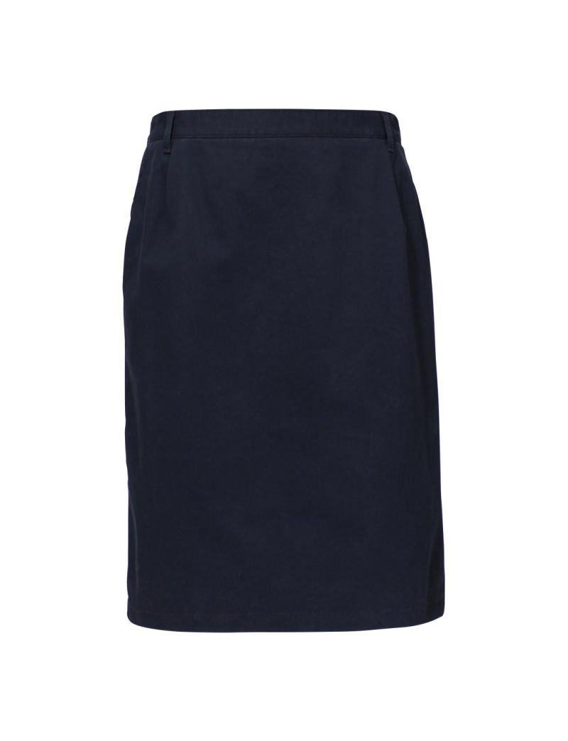 Traveller-Rock mit elastischem Bund in Regular Fit Black/32