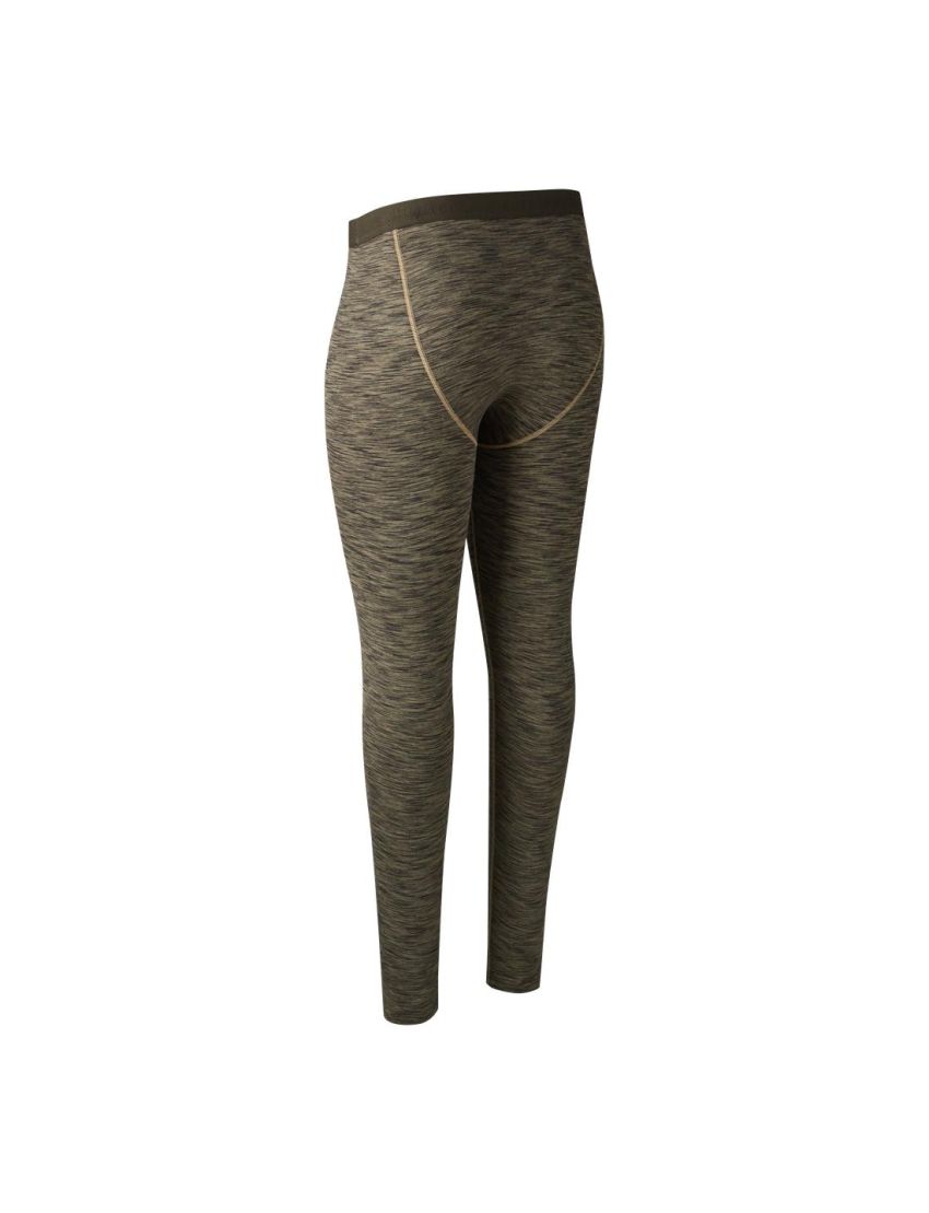 Lady Insulated Leggings Brown Melange/34