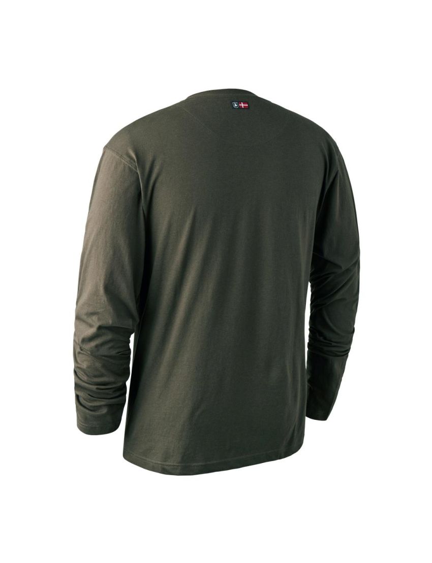 Logo T-Shirt mit langen Ärmeln