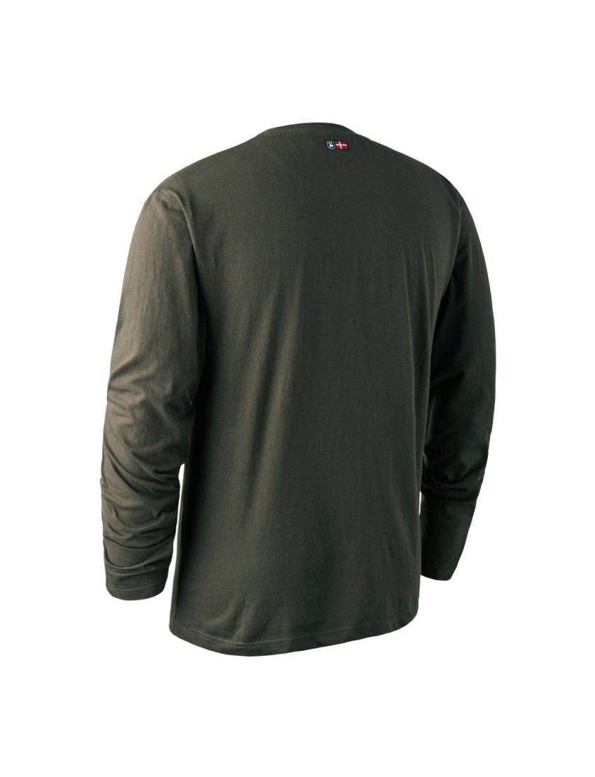 Logo T-Shirt mit langen Ärmeln (8849)