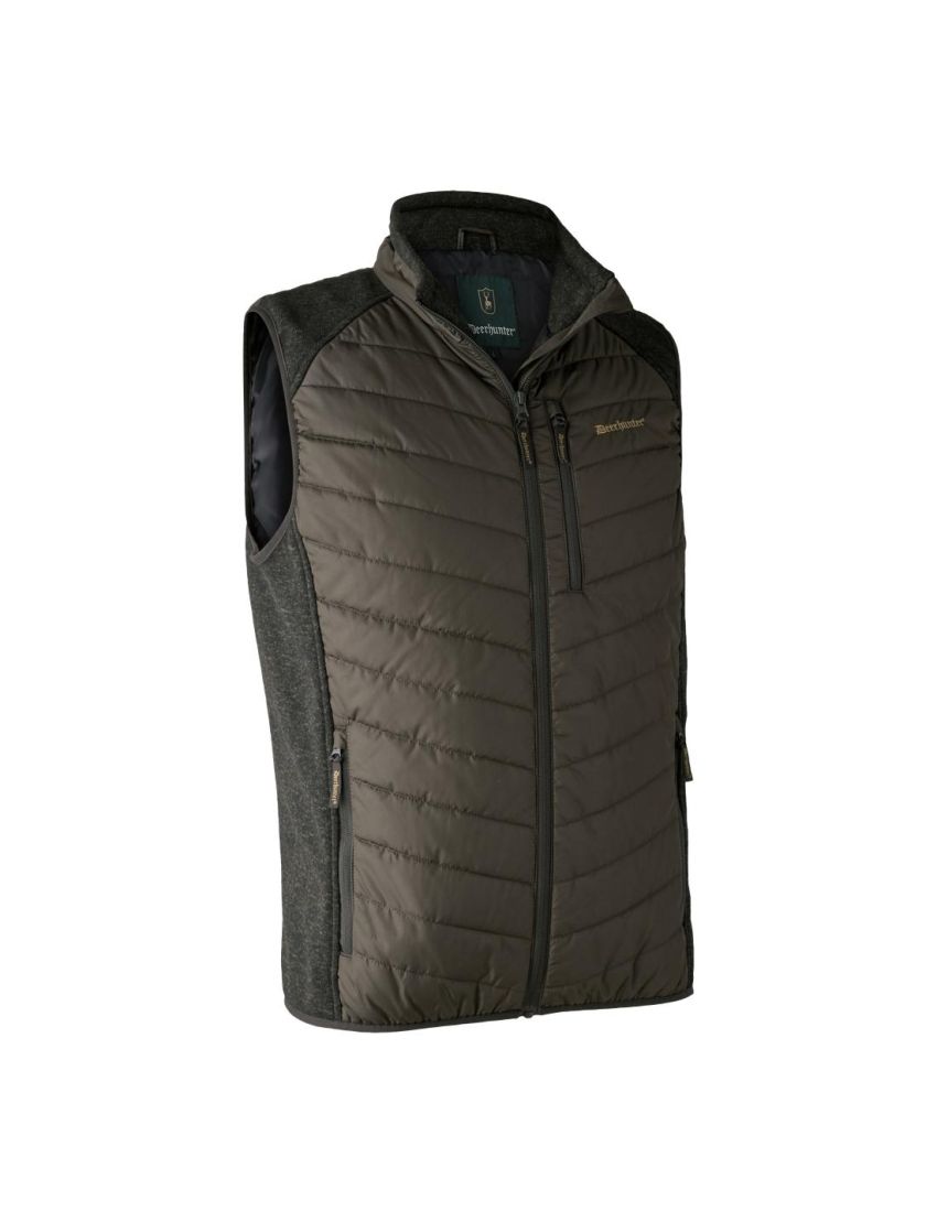 Lady Caroline Wattierte Weste Timber/36