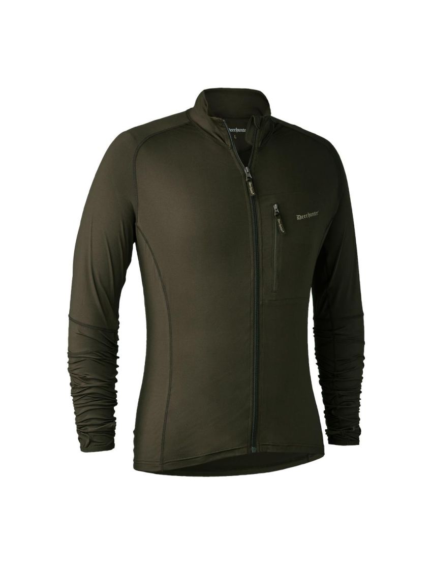 Excape Insulated T-Shirt mit RV-Kragen Art Green/2XL