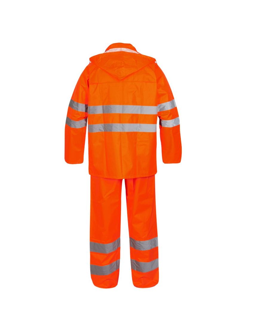 Safety Regenjacke Orange/2XL