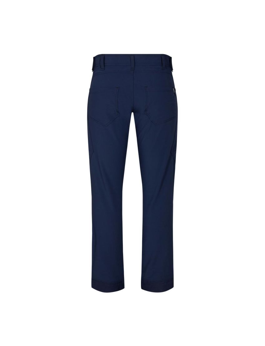 Venture Arbeitshosen mit verdeckte Knopfleiste Schwarz/Anthrazit Grau/74