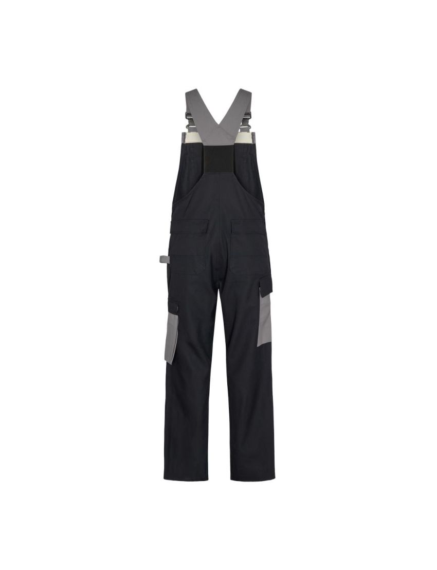 Safety+ EN ISO 20471 Multinorm Latzhose Gelb/Schwarz/54