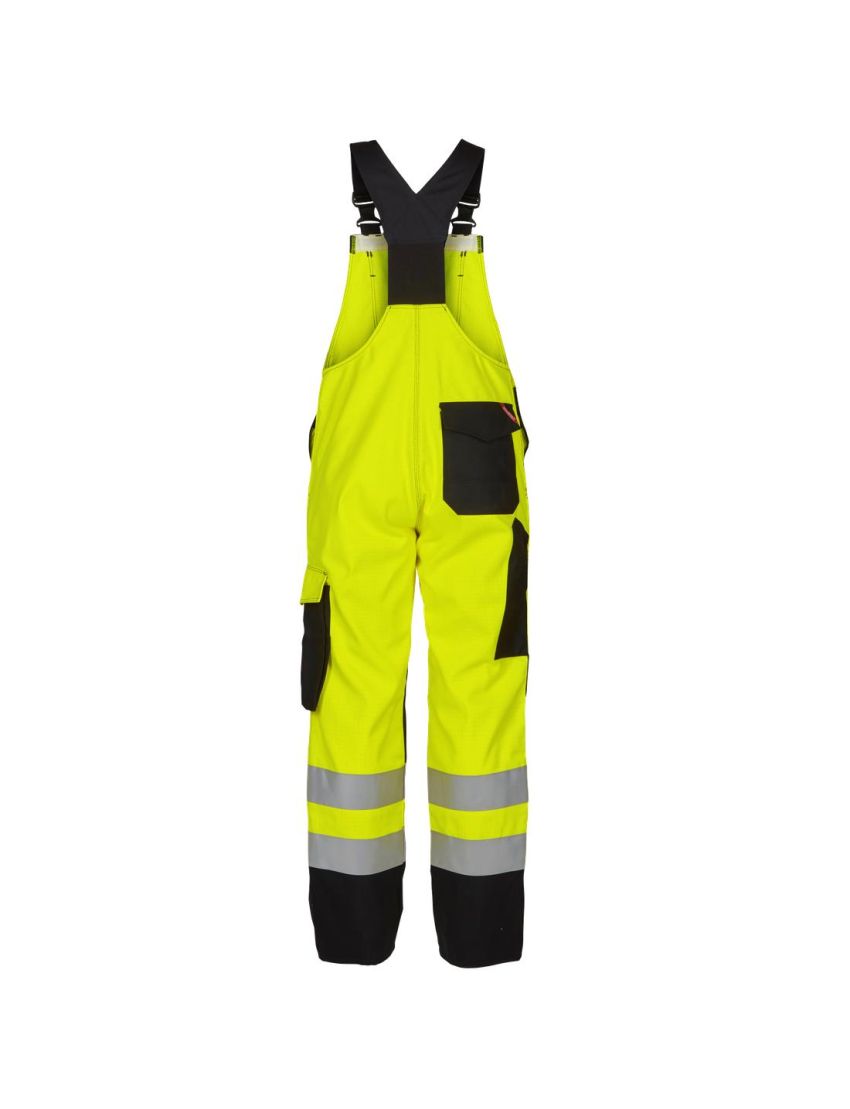 Safety+ EN ISO 20471 Lichtbogen Latzhose Kl. 2
