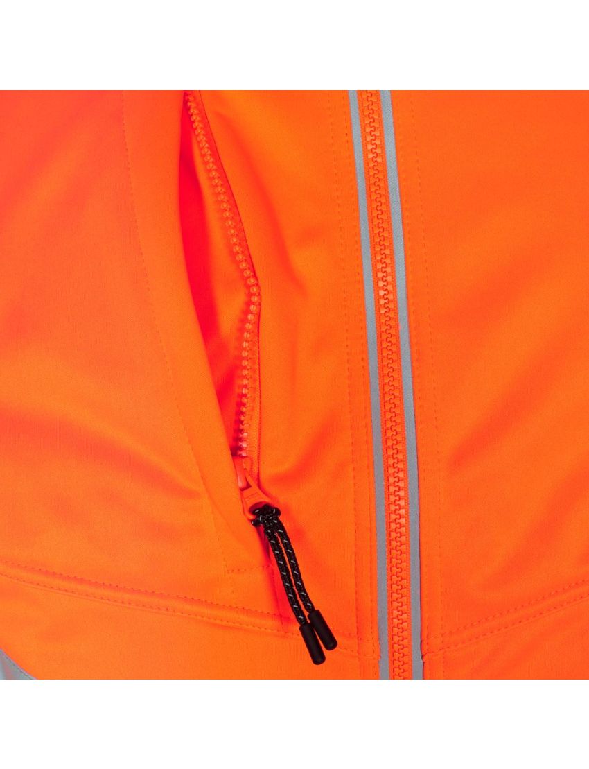 Safety Stepp-Jacke Orange/2XL