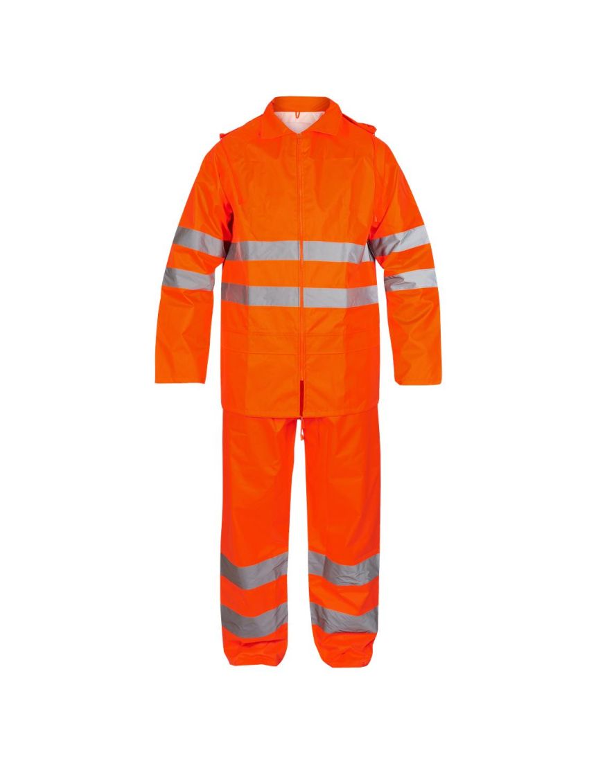 Safety Regenjacke Orange/2XL