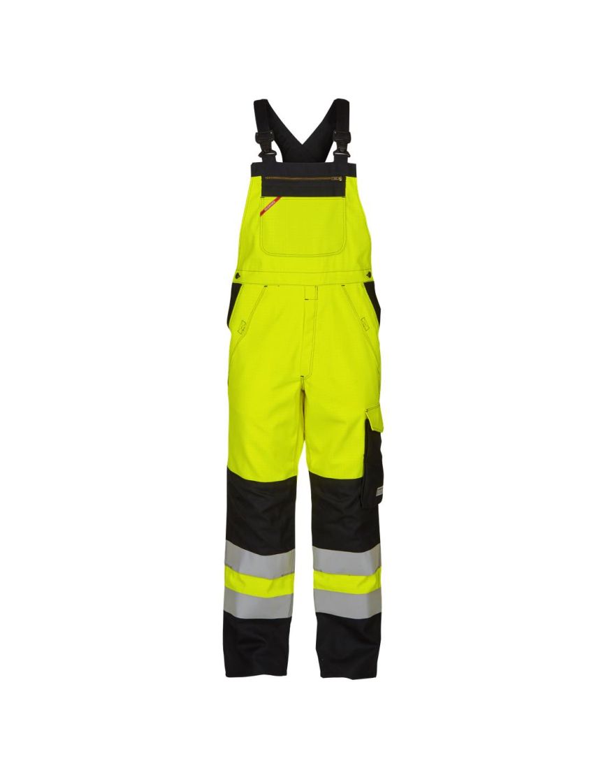 Safety+ EN ISO 20471 Lichtbogen Latzhose Kl. 2