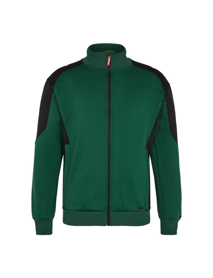 Galaxy Sweatcardigan mit Kragen