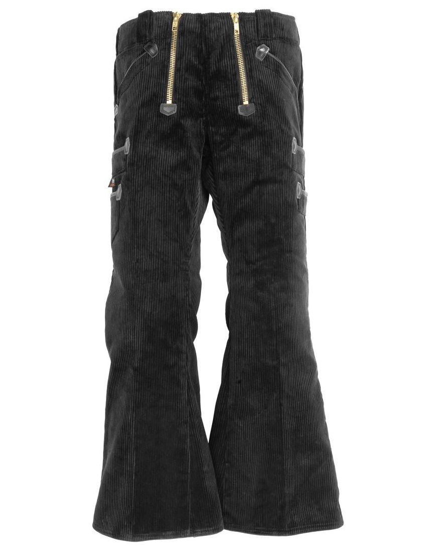 FHB GUSTAV Zunfthose Trenkercord Dreidraht mit Echtleder