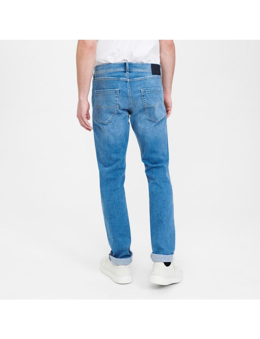 Klassische Traveller Hosen in Slim Fit  Black/102