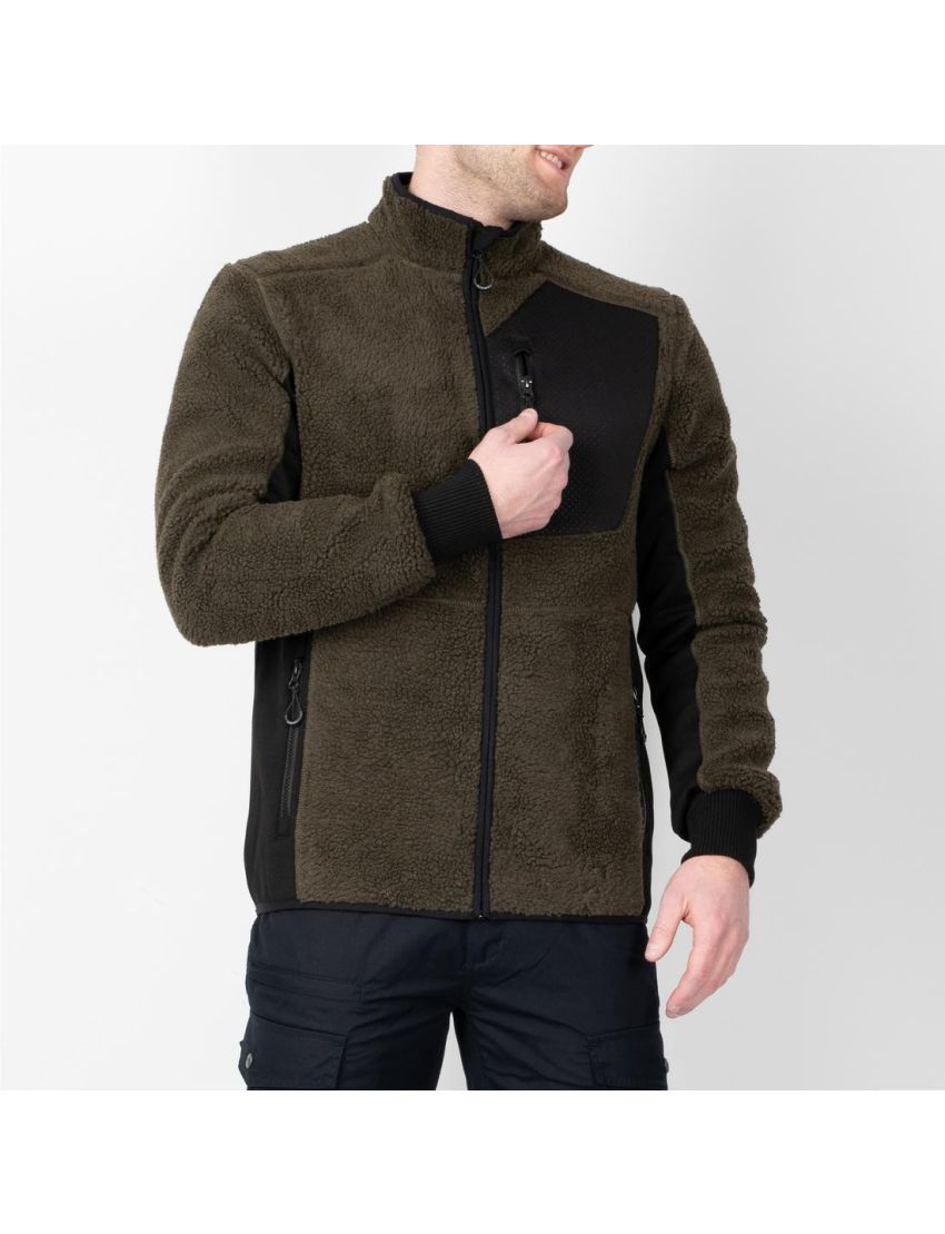 Wattierte Urban Track Jacke  Black/2XL