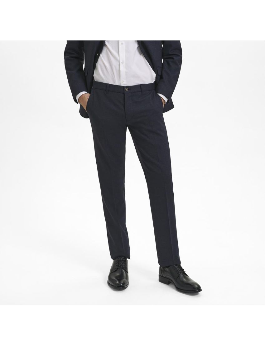 Klassische Hosen in Modern Fit Navy/102