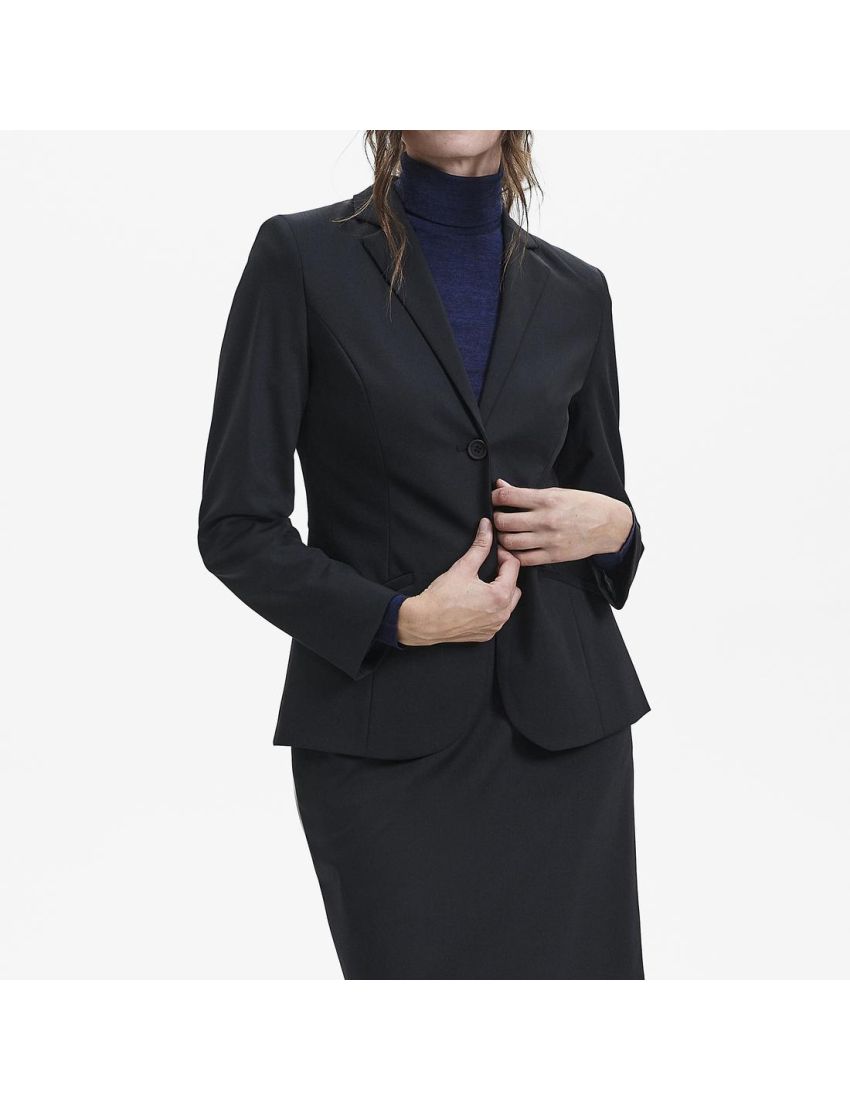 Traveller Herrenblazer in Modern Fit Black/102