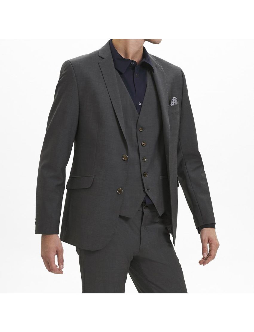 Herrenblazer in Modern Fit Anthracite/27