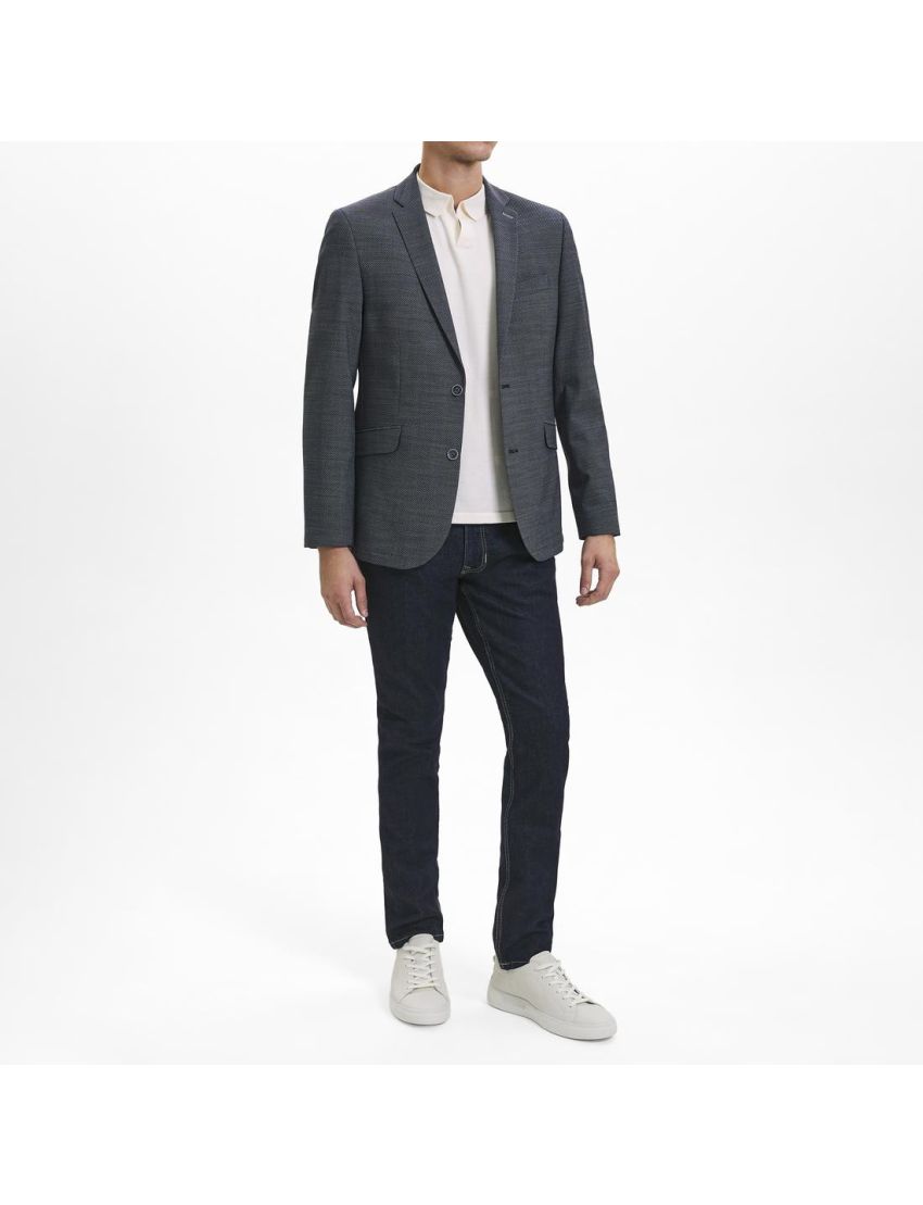 Herrenblazer in Modern Fit Indigo/102