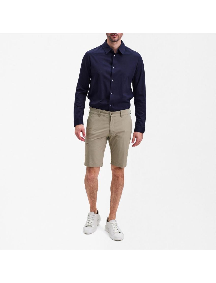 Lange Extreme Flexibility Shorts mit Schenkeltaschen Dijon/46