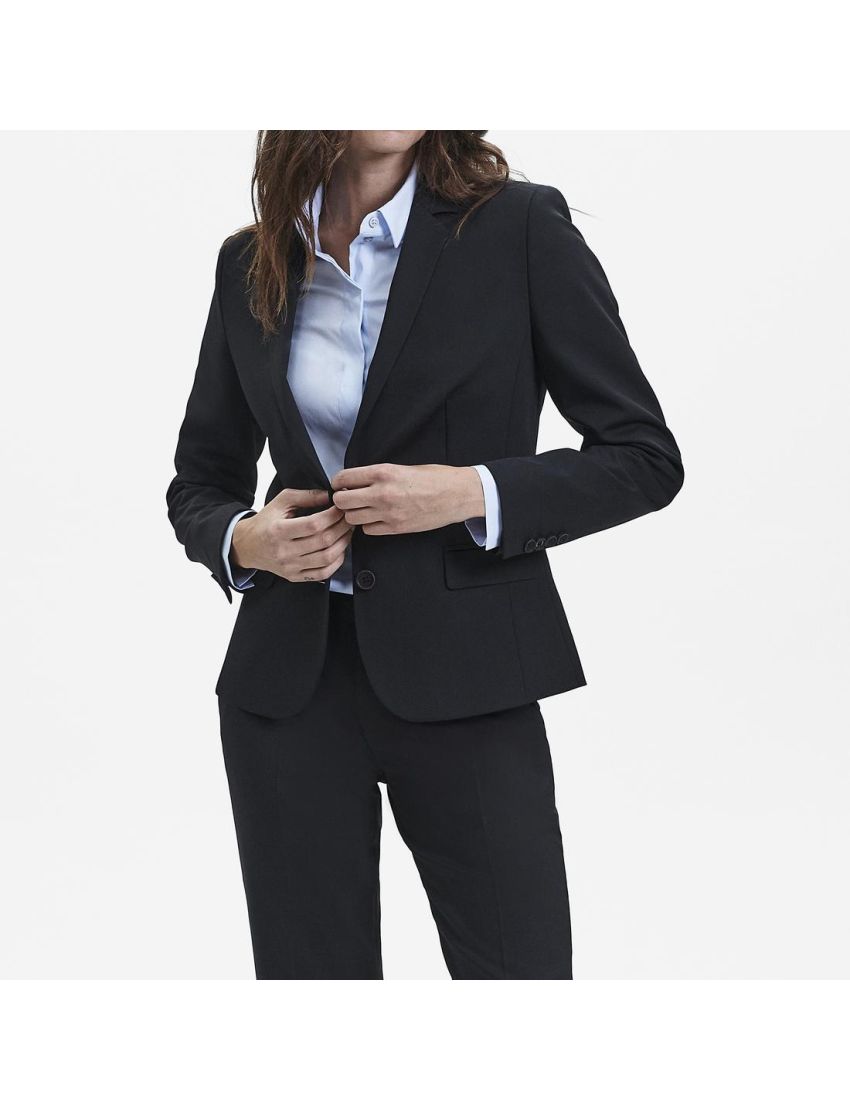 Damenblazer in Modern Fit Navy/30