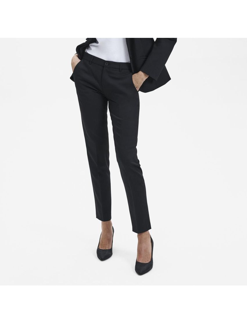 Chinohose für Damen in Modern Fit Black/32/80