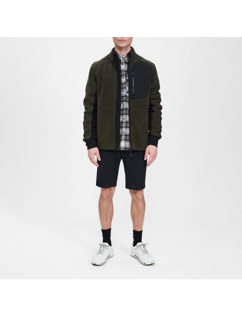 Wattierte Urban Track Jacke  Black/2XL