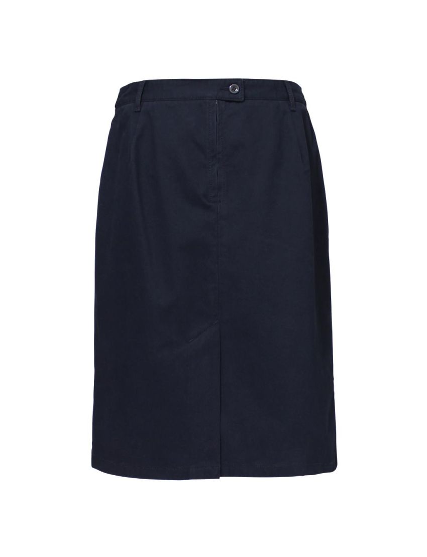 Traveller-Rock mit elastischem Bund in Regular Fit Black/32