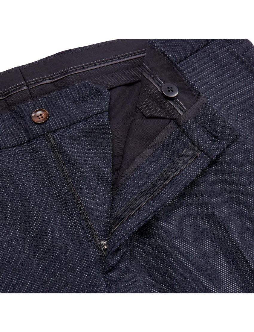 Klassische Hosen in Modern Fit Navy/102