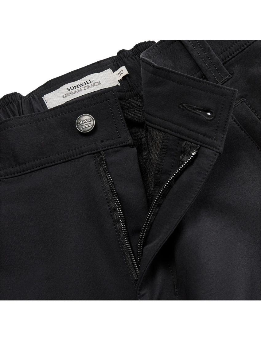 Klassische Traveller Hosen in Regular Fit  Black/102