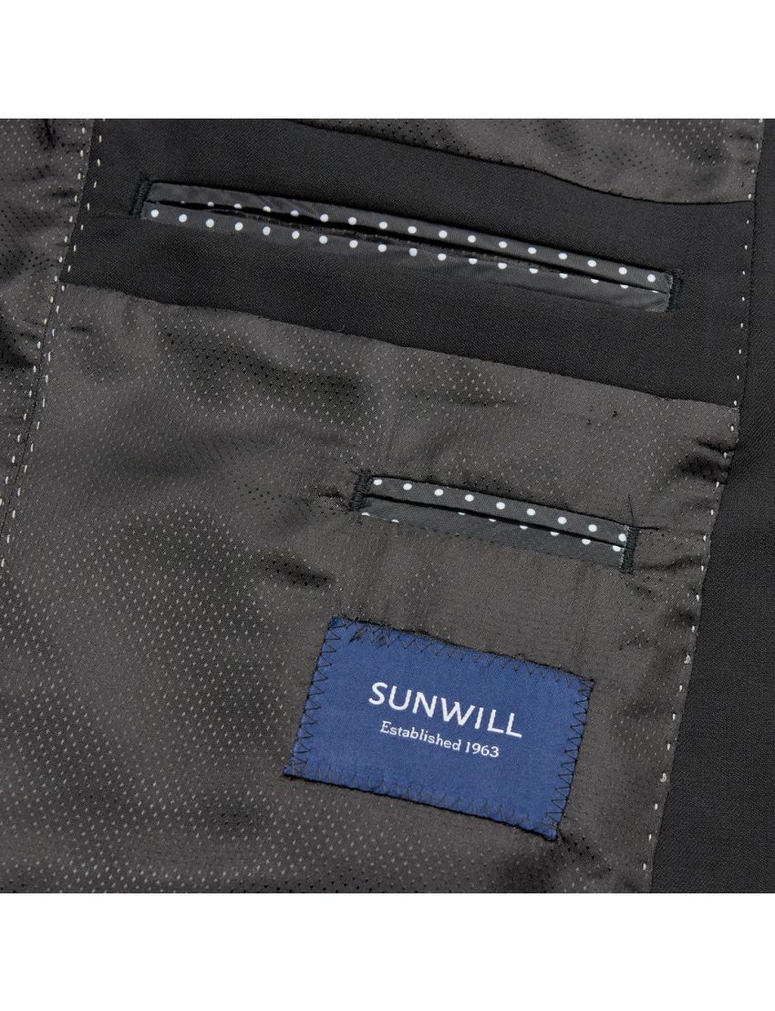 Wollblazer in Modern Fit Charcoal/102