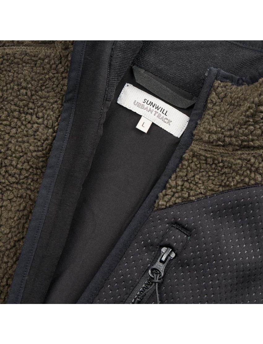 Wattierte Urban Track Jacke  Black/2XL