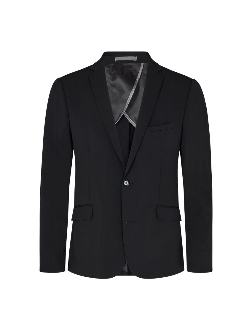 Rückenfreie Traveller Frackweste Black/46