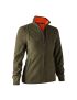 Lady Pam Bonded Fleecejacke Graphite Green Melange/36