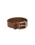 Leder Gürtel Cognac Brown/115 cm
