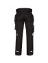 Galaxy Damen Bundhose Schwarz/Anthrazit Grau/34