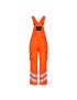 Safety Latzhose Grün/Orange/56