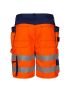 Safety EN ISO 20471 Shorts mit Holstertaschen